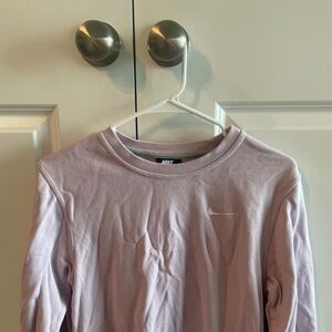 Nike Light Purple Sweatshirt Size Small